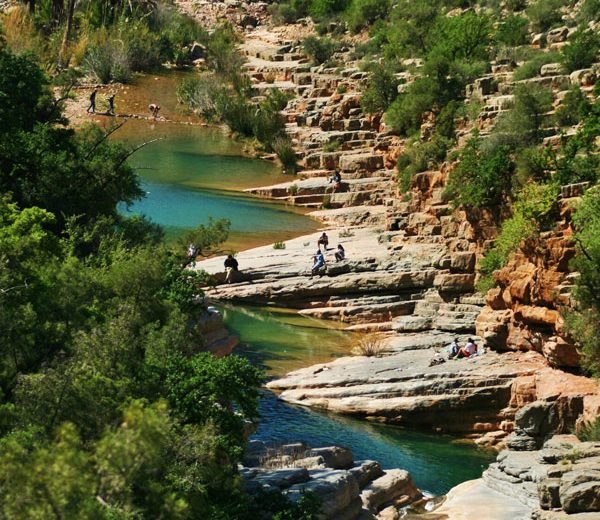 Paradise valley from Agadir or Taghazout