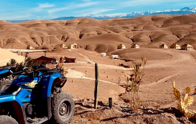 Quad Bike In Agafay Desert